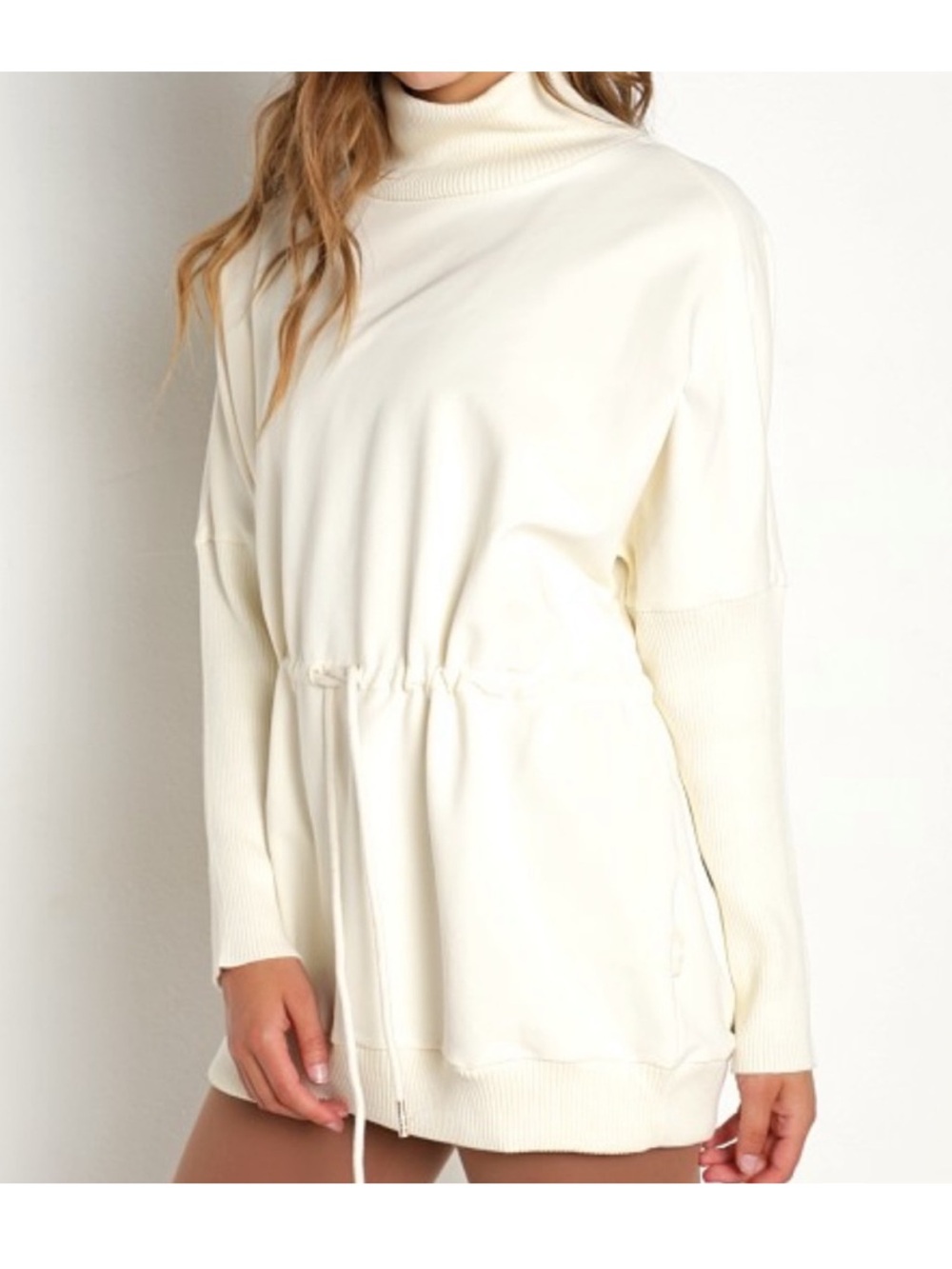 Varley Adelanie Sweat Pullover Ivory